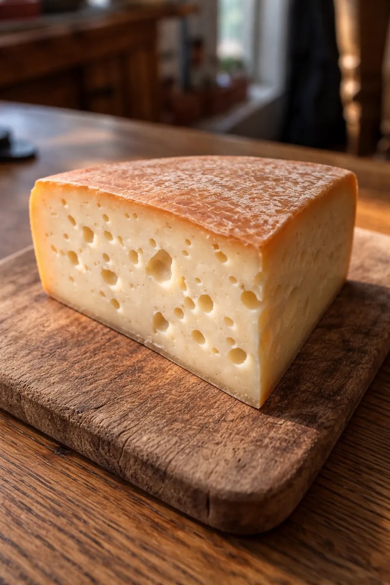 Tilsiter-style cheese